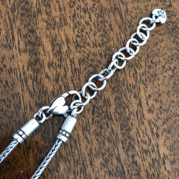 RETIRED BRIGHTON REGINA AMETHYST PENDENT NECKLACE - Picture 5 of 12